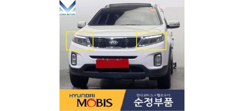 MOBIS HID DRL HEADLAMP ASSY SET FOR KIA SORENTO 2012-14